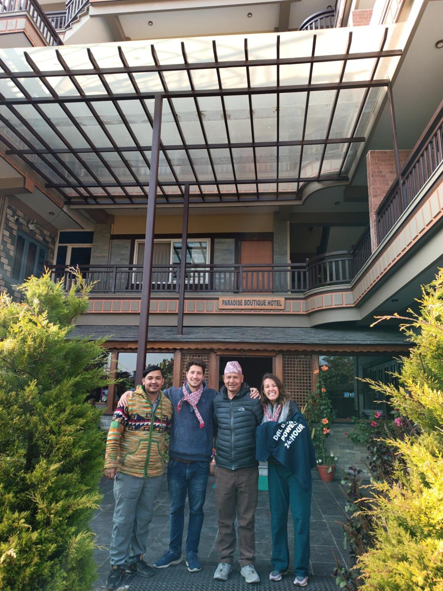 Paradise Boutique Hotel Pokhara Exterior photo